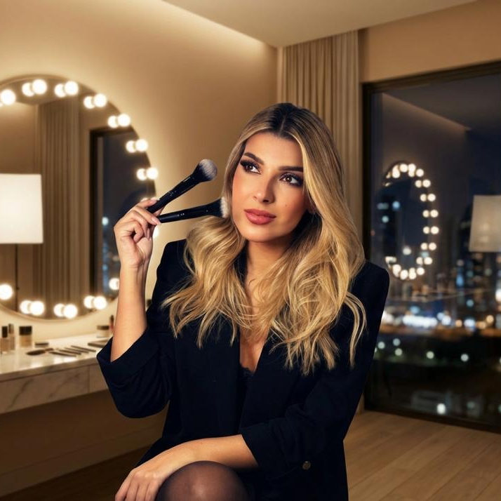 Foto da Barbara Makeup artist and Hairstylist em seu escritório